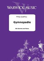 Gymnopedie For clarinet & piano A melodic piece for clarinet & piano, about grade 5 level (3 mins).